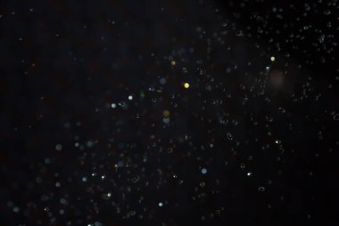 Arkaplan için renkli bokeh suyu kullanımı