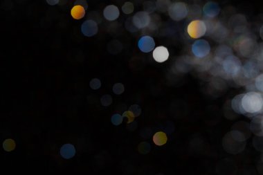 Arkaplan için siyah arkaplan kullanımı üzerine Bokeh