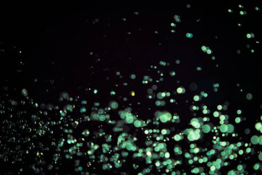 Arkaplan için siyah doku kullanımı üzerine klasik bokeh