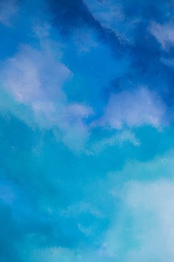 Soyut mavi boya arkaplanı