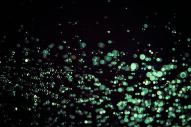 Arkaplan için siyah doku kullanımı üzerine klasik bokeh