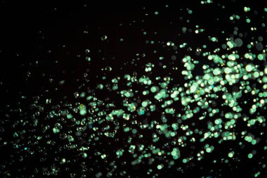 Arkaplan için siyah doku kullanımı üzerine klasik bokeh