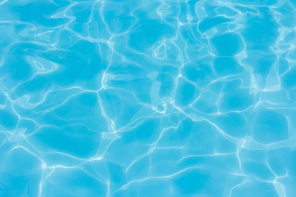 Wasser Schwimmbad Wellenförmiges Wasser Detail Hintergrund — Stockfoto