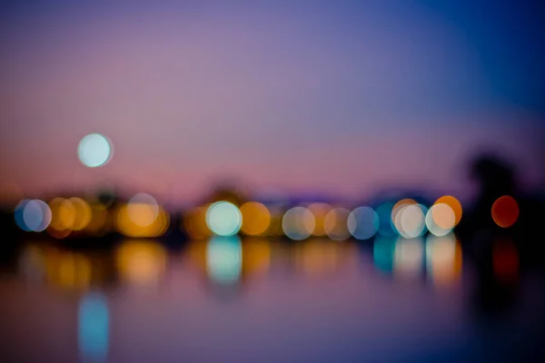 Abstraktní Pozadí Bokeh Světla — Stock fotografie