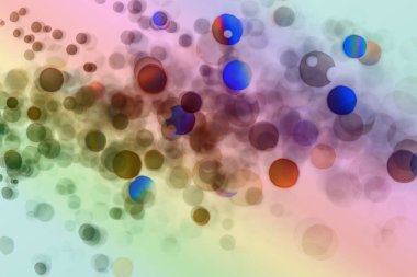 Siyah arkaplan üzerindeki soyut bokeh dokusu