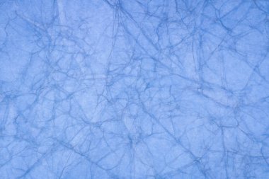Arkaplan için mavi buruşmuş kağıt dokusu kullanımı