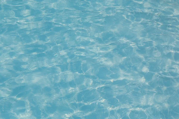 Acqua Blu Piscina Con Riflessi Del Sole Sfondo — Foto Stock