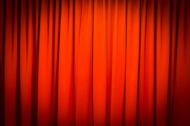 Arkaplan için açık benekli kırmızı perde