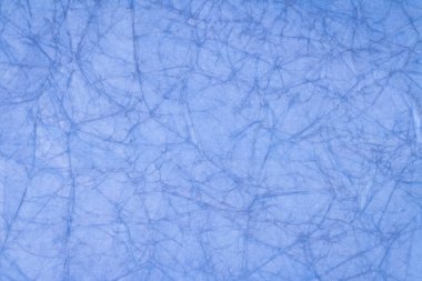 Arkaplan için mavi buruşmuş kağıt dokusu kullanımı