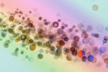 Siyah arkaplan üzerindeki soyut bokeh dokusu