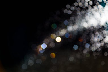 Soyut Bokeh renk ışık arka plan bulanık