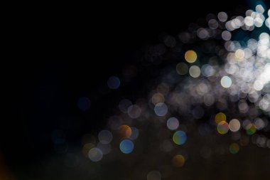 Soyut Bokeh renk ışık arka plan bulanık