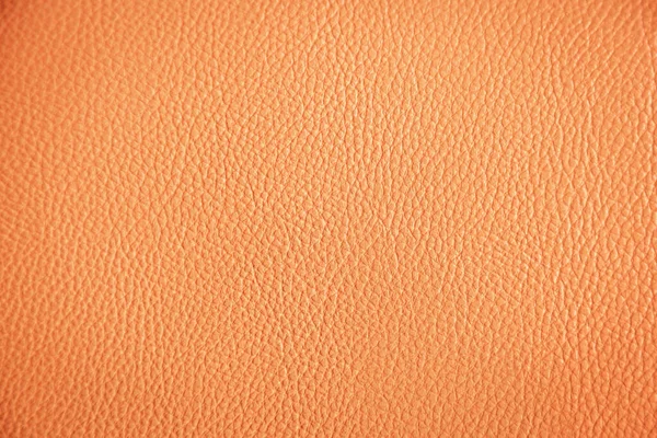 Textuur Oranje Kunstleer Achtergrond — Stockfoto