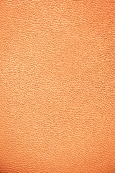 Texture Orange Artificial Leather Background — Stock Photo, Image