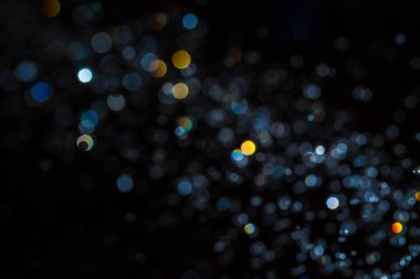 Arkaplan için siyah arkaplan kullanımı üzerine Bokeh