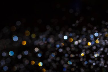 Arkaplan için siyah arkaplan kullanımı üzerine Bokeh