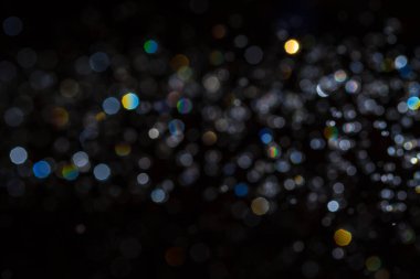 Arkaplan için siyah arkaplan kullanımı üzerine Bokeh