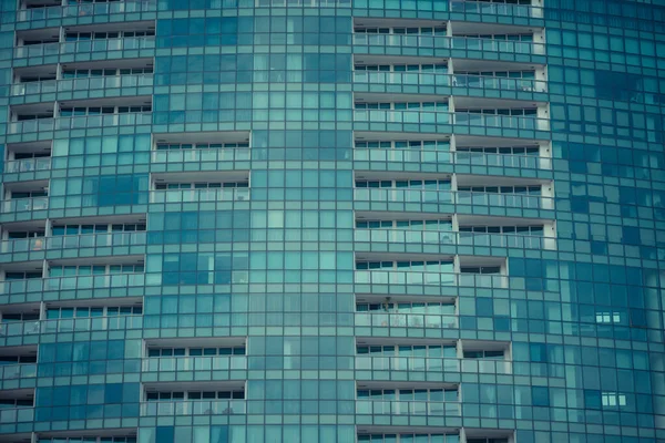 Glasfönster Moderna Kontorsbyggnad Bakgrund — Stockfoto