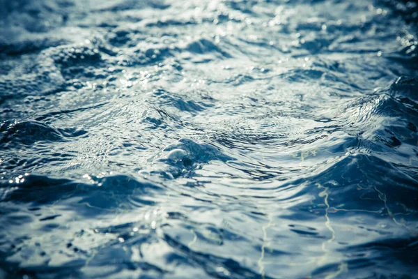 Vintage Fondo Ola Agua Azul — Foto de Stock