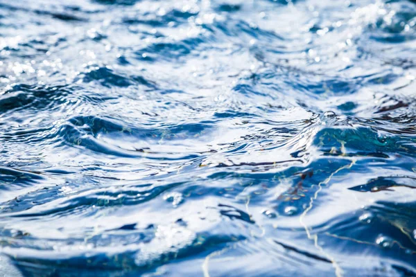 Синий Фон Волн Воды — стоковое фото
