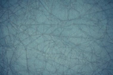 Arkaplan için mavi buruşmuş kağıt dokusu kullanımı