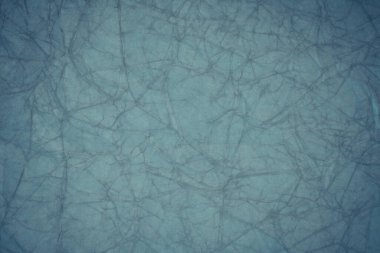 Arkaplan için mavi buruşmuş kağıt dokusu kullanımı