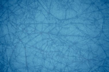 Arkaplan için mavi buruşmuş kağıt dokusu kullanımı