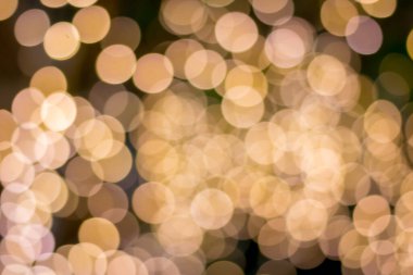 Işık bokeh arkaplanının odak noktasını kaldır