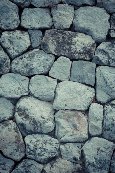 Крупный План Использования Текстуры Каменной Стены Серого Цвета Заднего Плана — стоковое фото