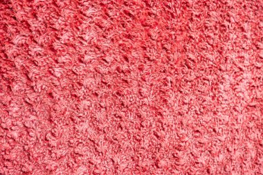 Kırmızı sentetik kumaş arka planı