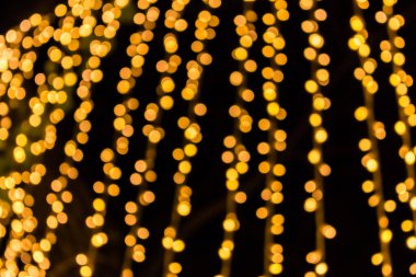 Soyut altın odaklanmamış bulanık bokeh arkaplan