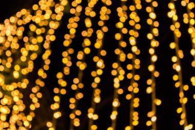 Soyut altın odaklanmamış bulanık bokeh arkaplan
