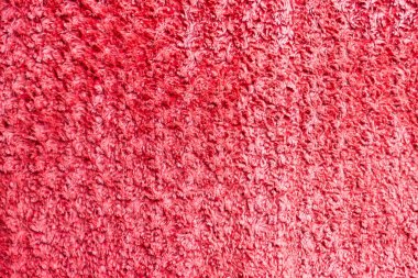 Kırmızı sentetik kumaş arka planı