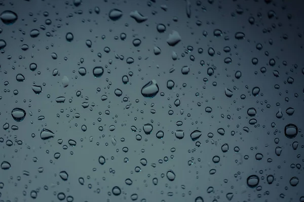 Waterdruppels Glazen Ondergrond — Stockfoto