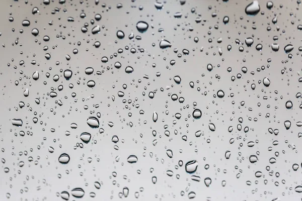 Waterdruppels Glazen Ondergrond — Stockfoto