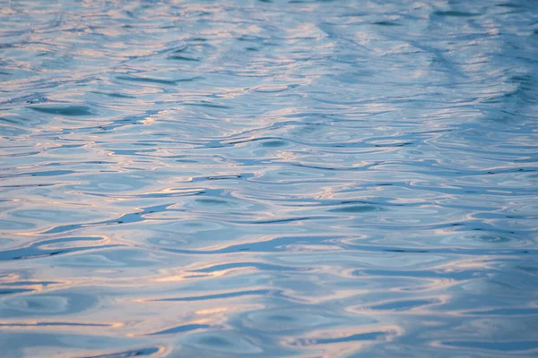 Структура Водных Волн Фоне Отражений — стоковое фото