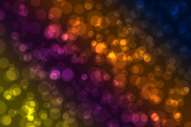 renkli soyut bokeh arkaplanı