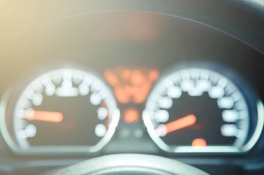 Hız göstergesi arkaplanının soyut bulanıklığı