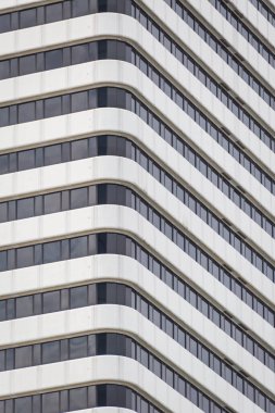 Arkaplan için ofis binasının pencereleri