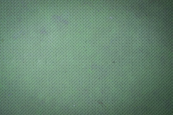 Yeşil elmas kaplama metal yüzey görünür aşınma ve çizikler