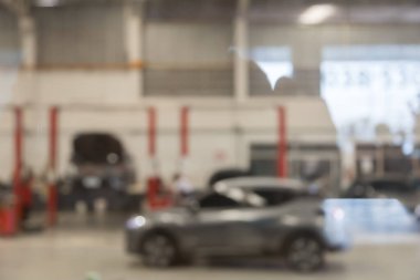 arkaplan için araç servis merkezi oto tamir atölyesi kullanımının mavimsi resmi