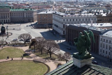 Saint Petersburg şehir manzarası