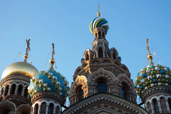 Frälsarens kyrka om spillt blod, Sankt Petersburg, Ryssland — Stockfoto