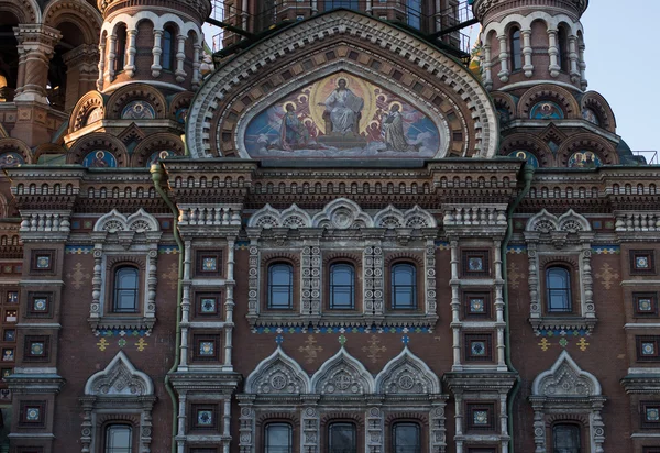 Frälsarens kyrka om spillt blod, Sankt Petersburg, Ryssland — Stockfoto