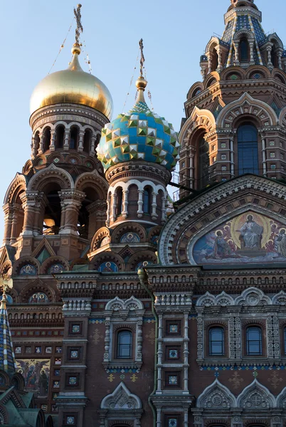 Frälsarens kyrka om spillt blod, Sankt Petersburg, Ryssland — Stockfoto