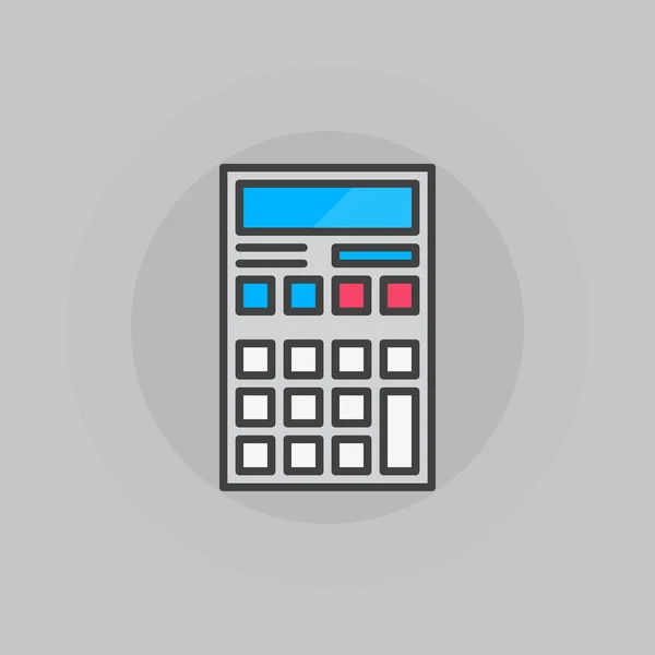 Calculator vector icon — Stock Vector