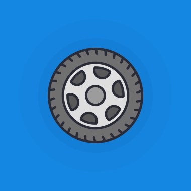 Direksiyonu düz simgesi