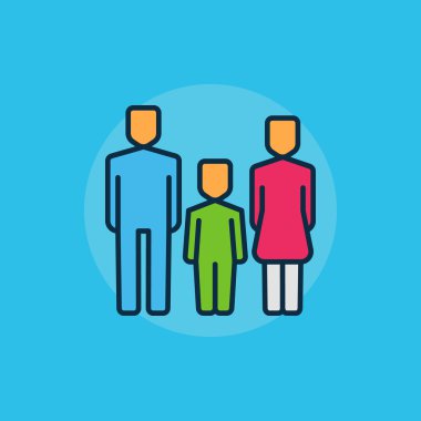 Aile daire en az illüstrasyon