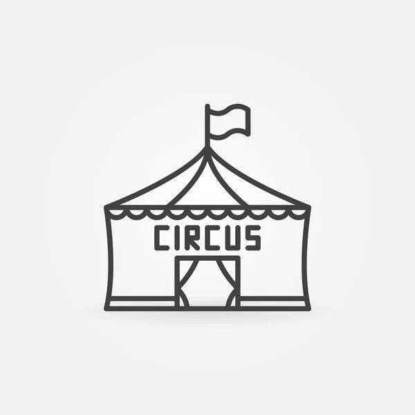 Цирк лінійних значок — стоковий вектор
