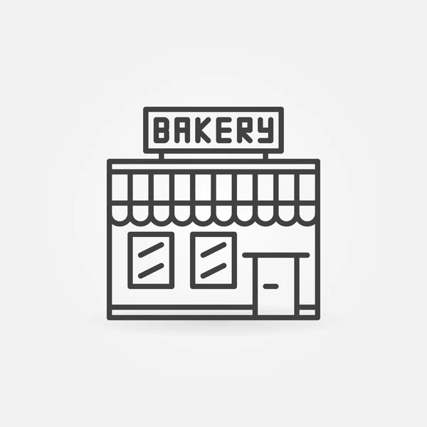 Bakery shop building — Stock Vector